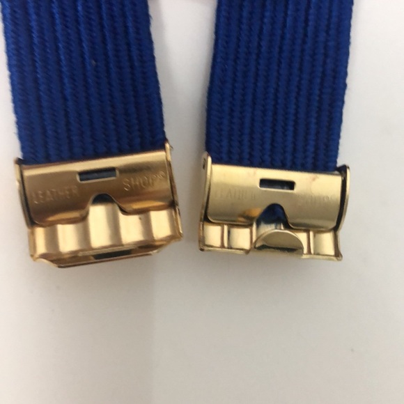 Vintage 80s Braided Rope Cord Belt Purple Blue Teal w Hook Clasp 25” Waist - Picture 5 of 10